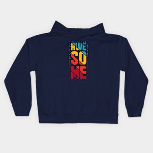 " AWESOME " Kids Hoodie